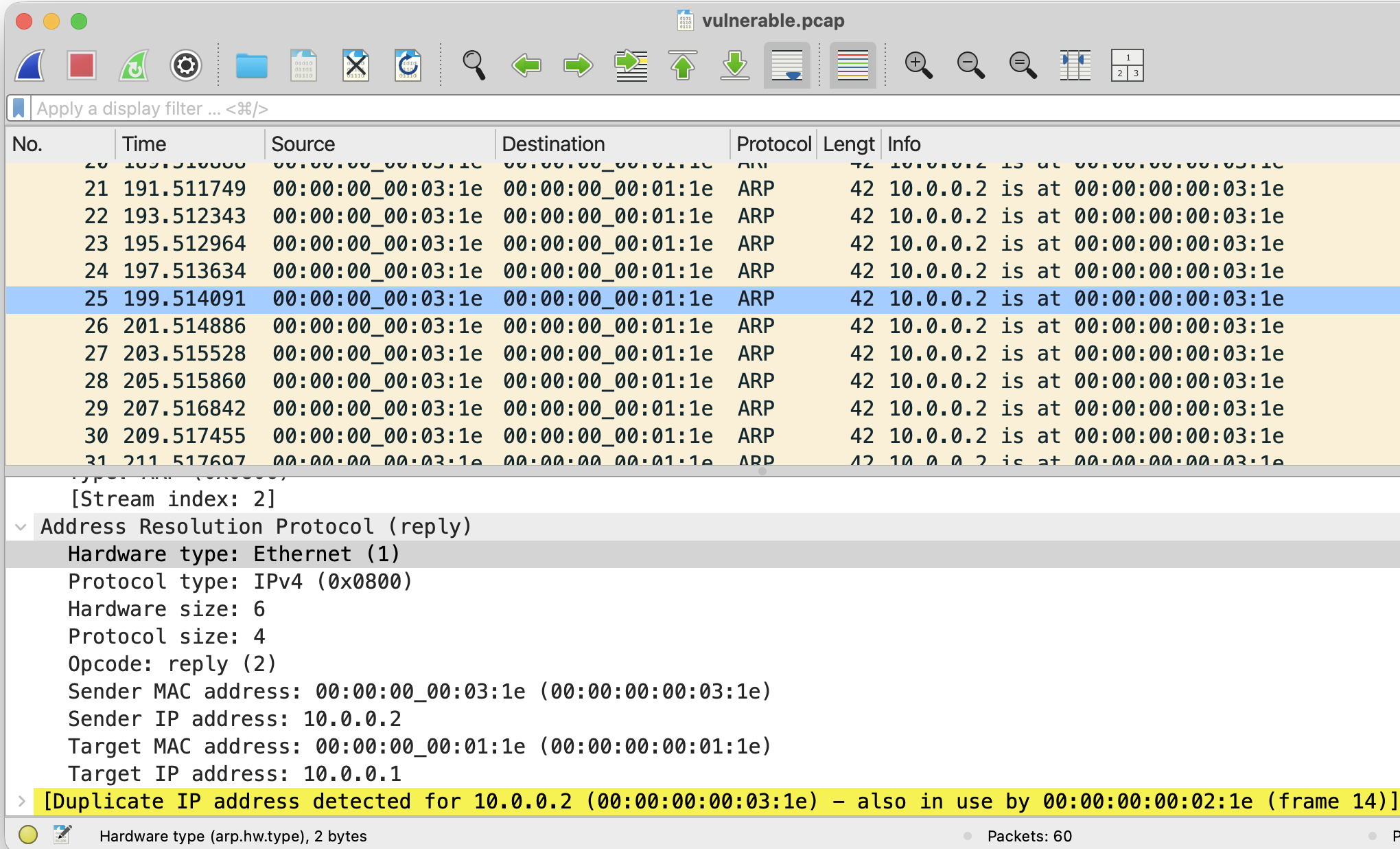 Simulating ARP Spoofing with Mininet and Demonstrating Enterprise Mitigations
